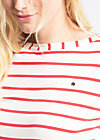 logo stripe 3/4 sleeve, summer breeze stripes, Shirts, Weiß