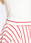 logo stripe circle skirt, summer breeze stripes, Skirts, White