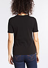 logo t-shirt, black lady, Shirts, Schwarz