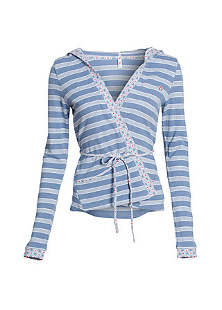 Cardigan klappfix, stripe the waves, Knitted Jumpers & Cardigans, Blue