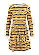 Sweatkleid shimmy shake, stripe my soul, Kleider, Braun