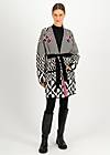 Winter Cardigan Magic Tapestry, let´s keep it cool, Knitted Jumpers & Cardigans, Black