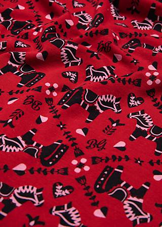 Autumn Dress Shalala Tralala Shawlax, iconic dala, Dresses, Red