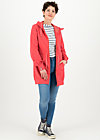 Sweatjacke aura paramour, tender red, Strickpullover & Cardigans, Rot