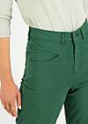 Boyfriend Pants High Waist Mom, formal garden, Trousers, Green