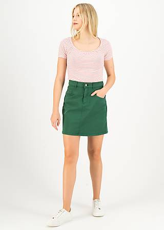 Minirock High Waist Yoke, formal garden, Röcke, Grün