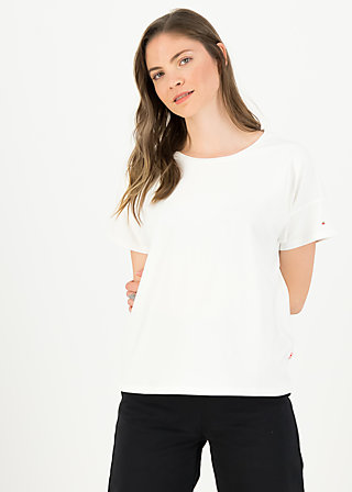 T-Shirt logo flowgirl tee, clean white, Tops, White