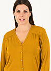 Bluse logo romance blouse, faded brown, Blusen & Tuniken, Braun