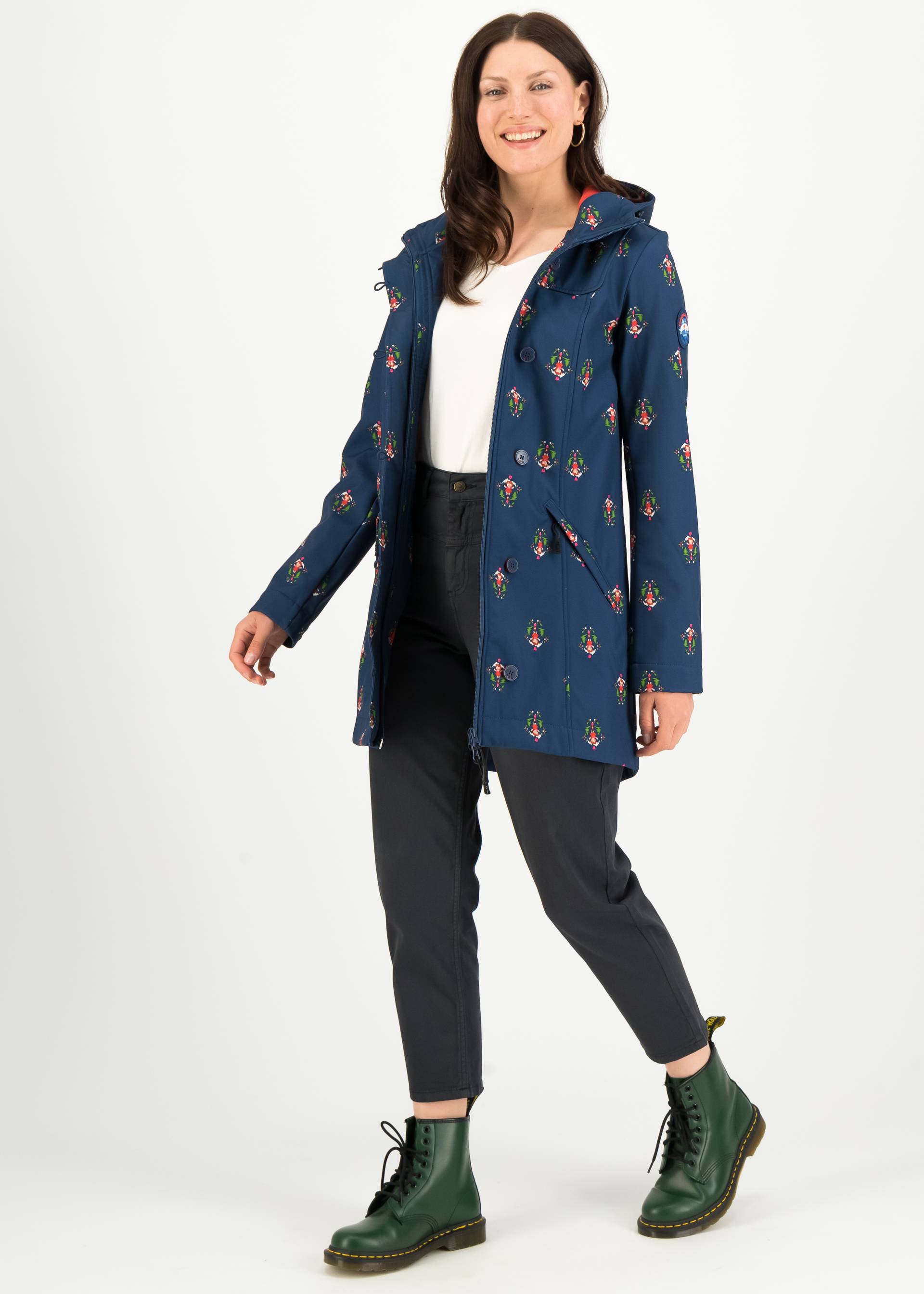 Soft Shell Jacket Wild Weather, mountain maid, Jackets & Coats, Blue