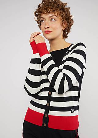 Cardigan Bright Side of Life, my rockabilly stripes, Cardigans, Black