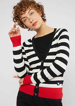 Cardigan Bright Side of Life, my rockabilly stripes, Cardigans, Black