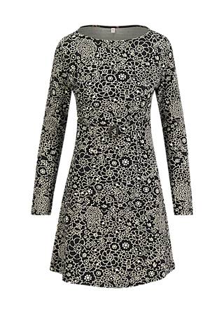 Autumn Dress California Calling, flower field, Dresses, Black