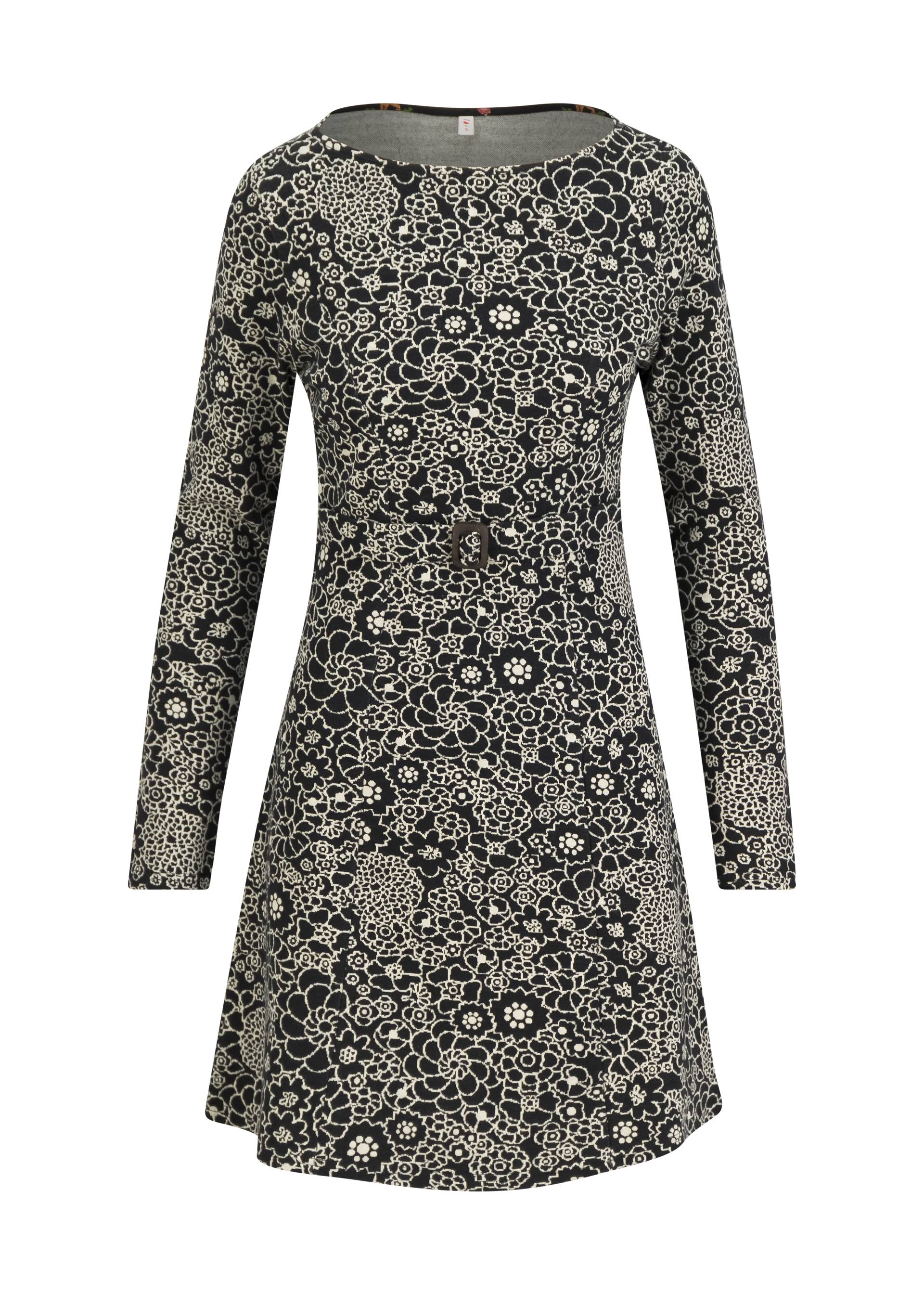 Autumn Dress California Calling, flower field, Dresses, Black