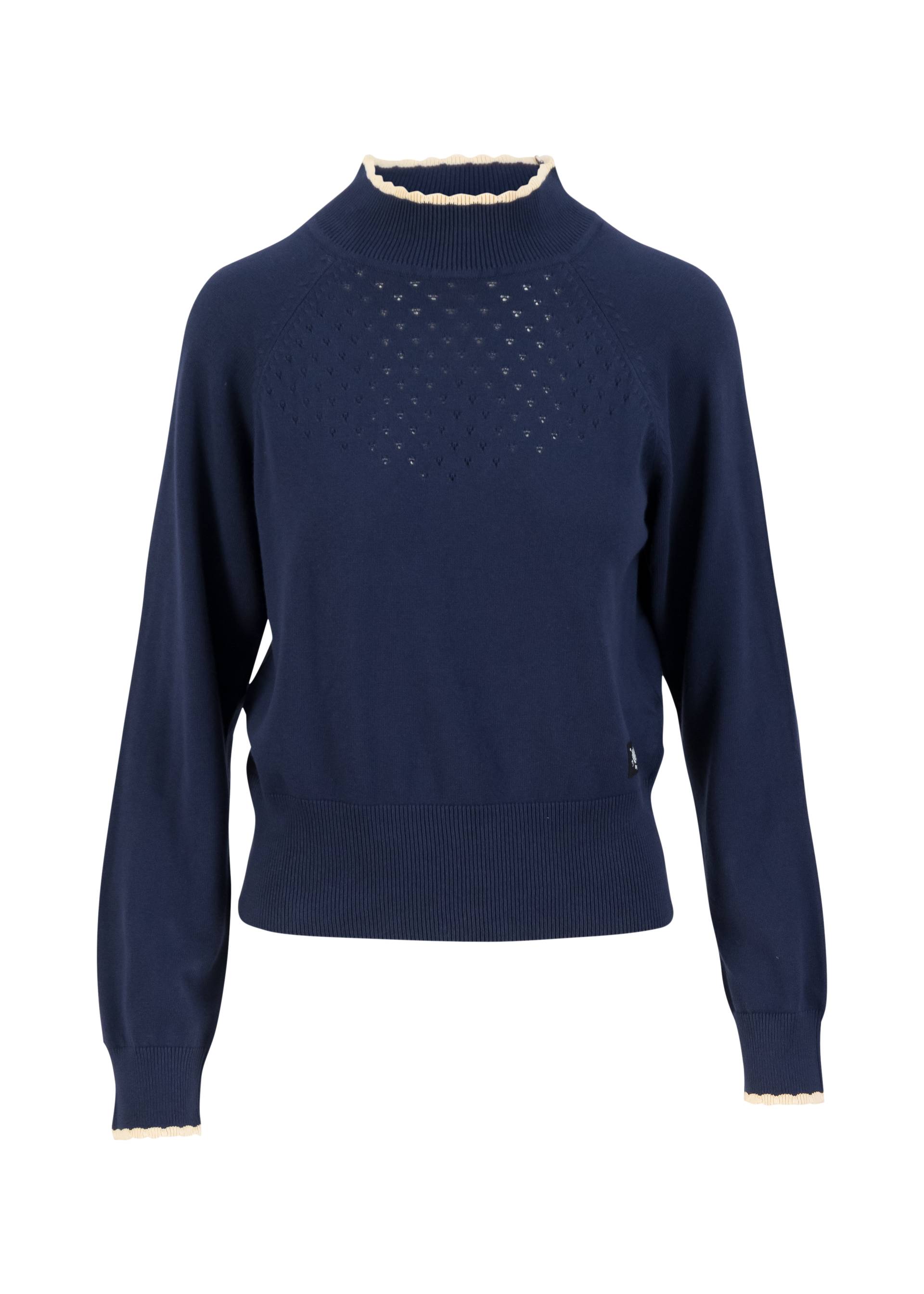 Strickpullover Delicious Minds, knitty kitty blue, Strickpullover, Blau