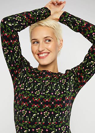 Jersey Dress Hootchy Kootchy Petite, sweet forest, Dresses, Black