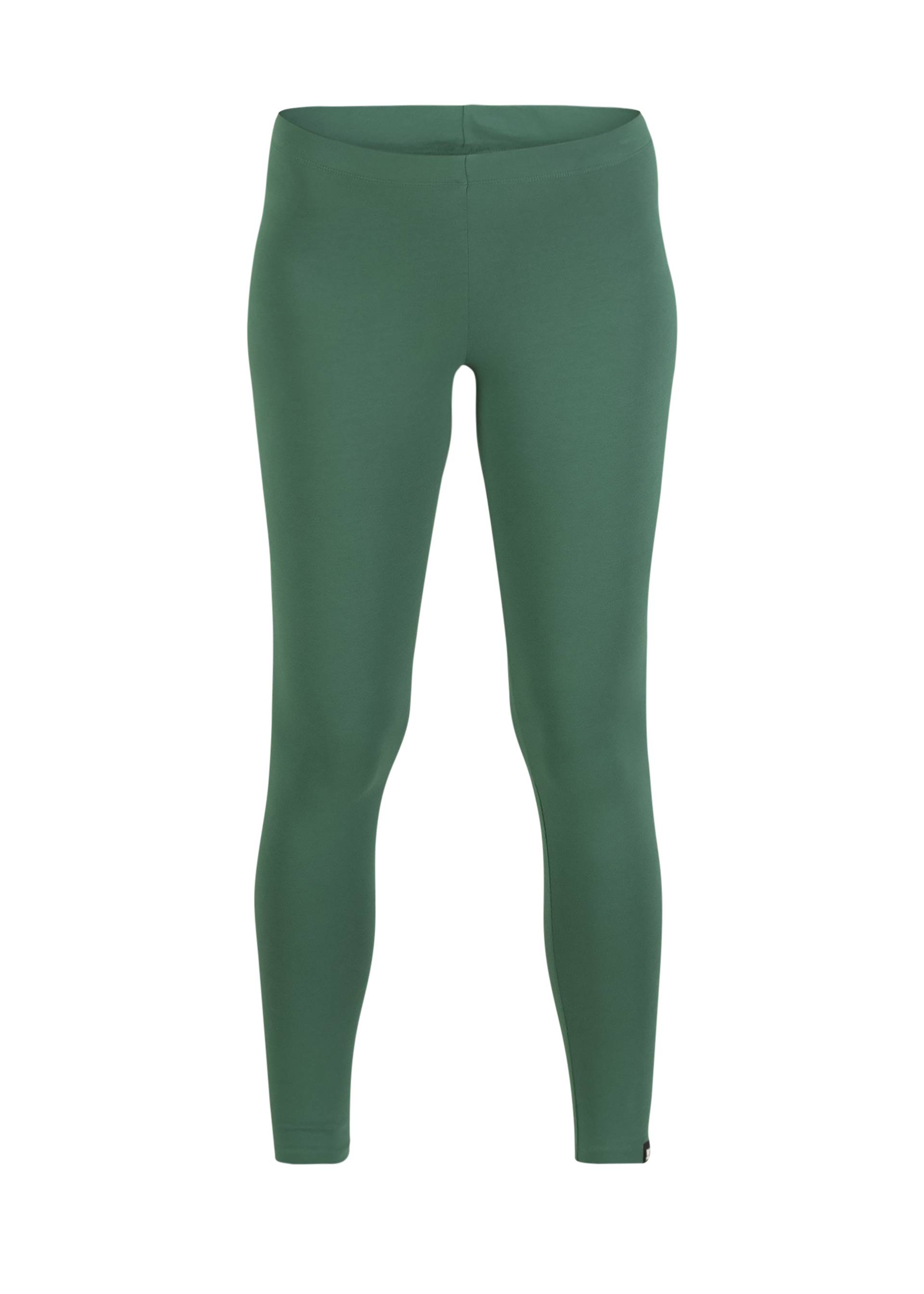 Baumwoll-Leggings Lovely Legs, forest bouquet green, Leggings, Grün