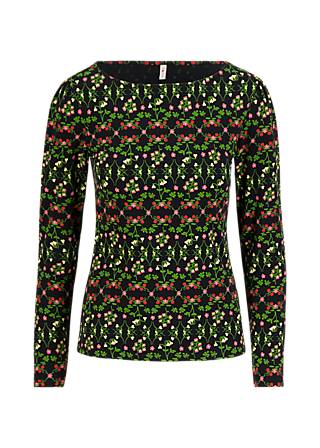 Longsleeve Oh Marine, sweet forest, Tops, Black