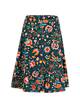 Circle Skirt Romance Rules the World, romantic mountain garden, Skirts, Green
