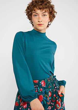 Midi Skirt Swing Around the Clock, romantic mountain garden, Skirts, Green