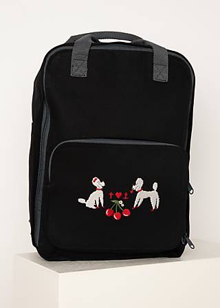 Backpack Colourful Mind Pack Decor, bella black, Accessoires, Black