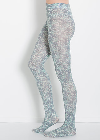 Tights wild, painted pastel, Accessoires, Green