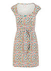 Summer Dress flamingo bingo, fine flower, Dresses, White