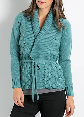 Cardigan wooly wonder cardy, iced atmosphere, Blau