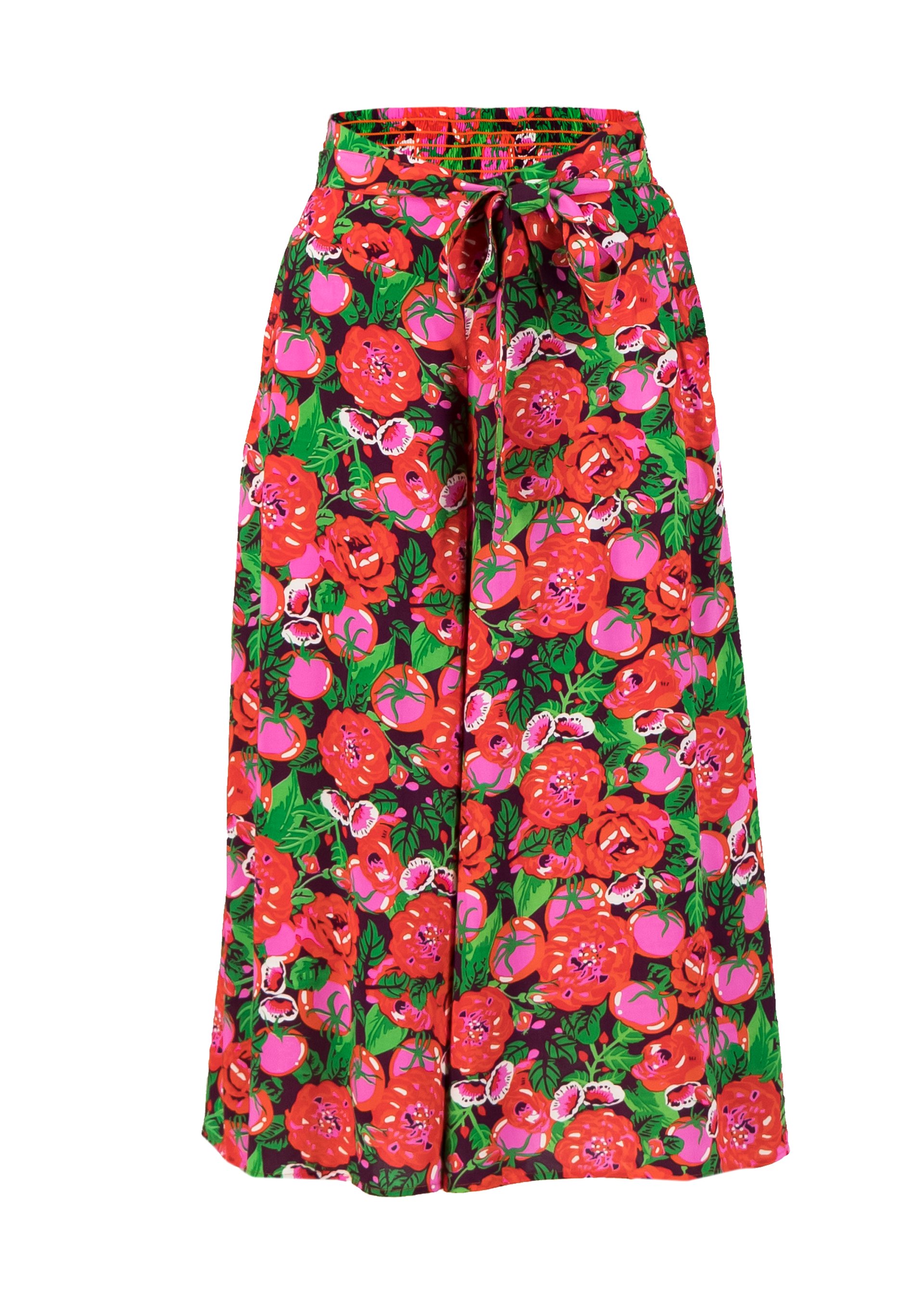 Summer Pants flotte culottes, hot house, Trousers, Purple