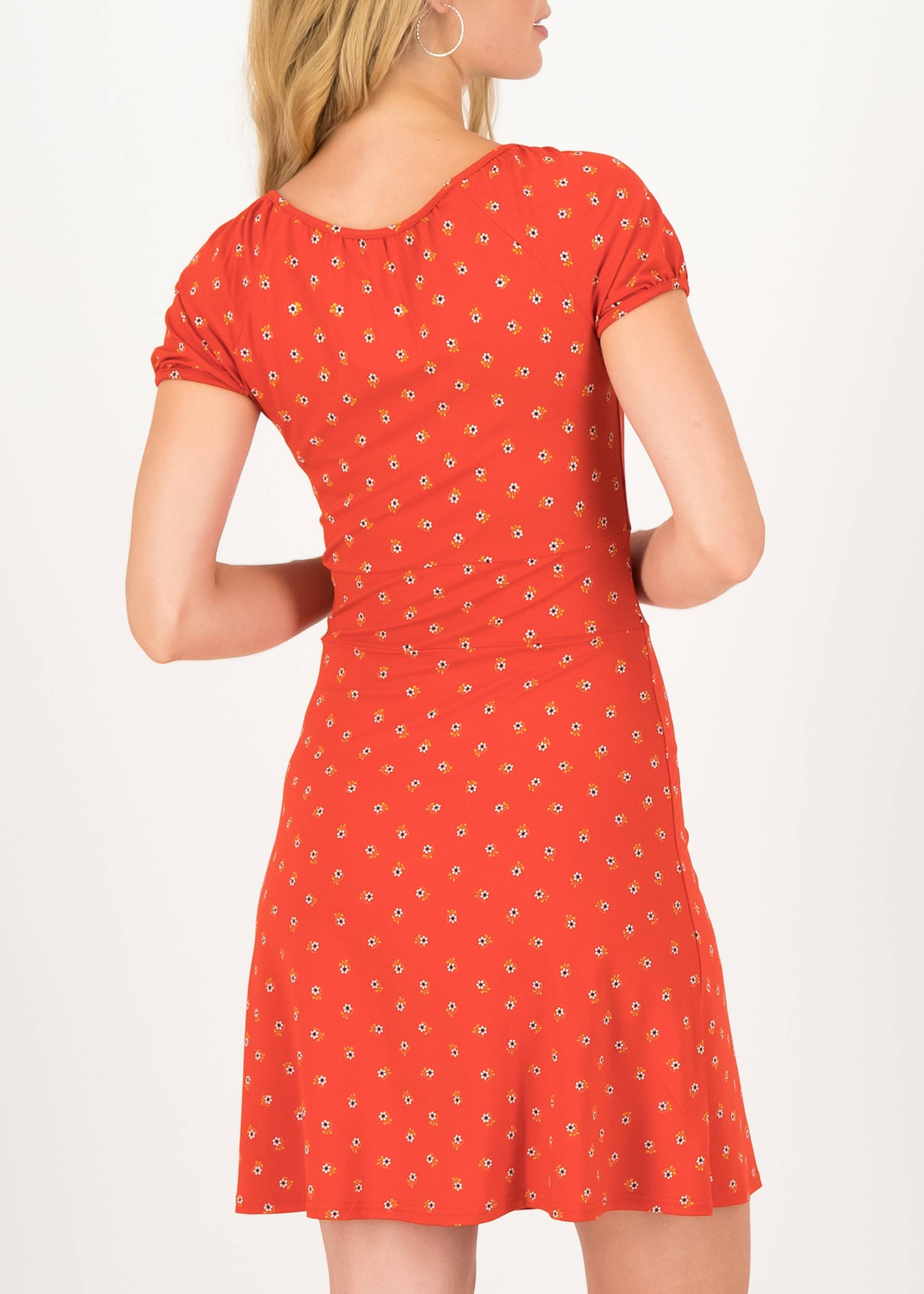 Sommerkleid heart on fire, bloemen meisje, Kleider, Rot