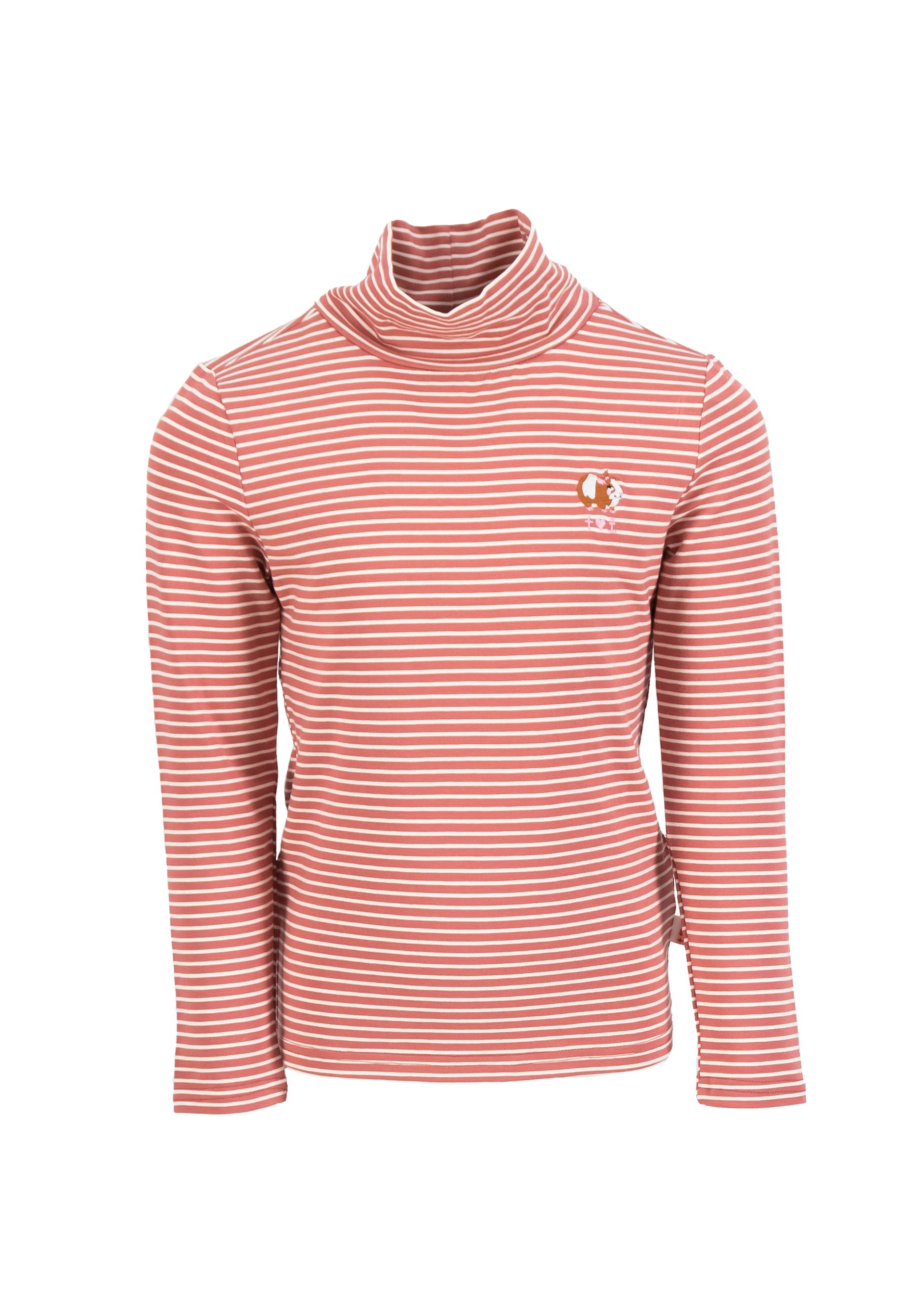 Kinder-Shirt best friends forever turtle, ash rose stripes, Kids, Rosa