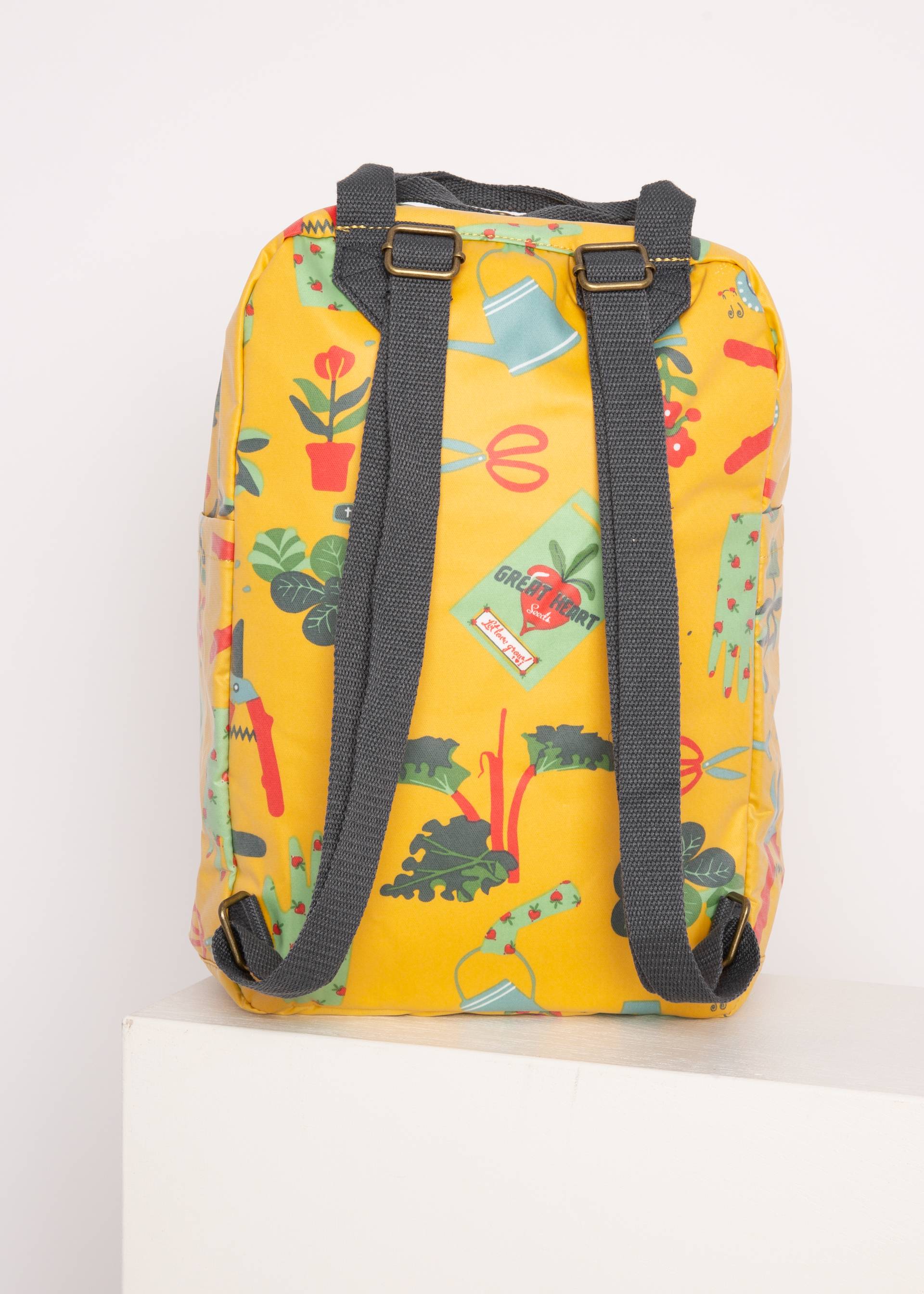 Rucksack lovepack, let love grow, Accessoires, Gelb