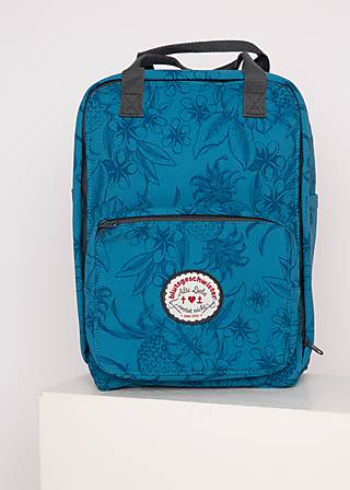 Backpack wild weather lovepack, tropical shades, Accessoires, Turquoise