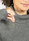 jolly jam jumper, dusty grey, Knitted Jumpers & Cardigans, Grey