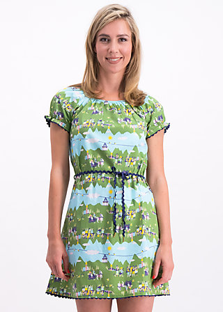 cowshed romance, alpine lovers, Dresses, Green