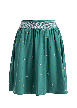 Sommerrock gipfelstürmerin, green meadow, Röcke, Blau