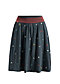 Summer Skirt gipfelstürmerin, black meadow, Skirts, Black