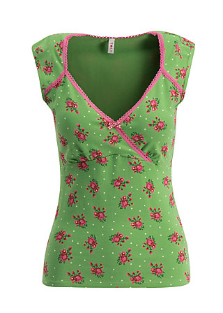 Top i mog di, valley rose, Shirts, Gr&uuml;n