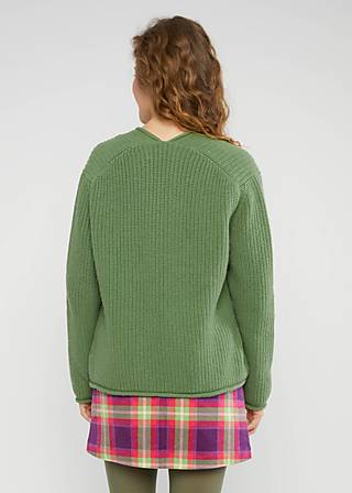 Cardigan Aran and Eve, old library soft green, Cardigans, Gr&uuml;n