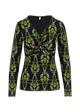 Longsleeve Hot Knot Lacy, thistle hood, Shirts, Schwarz