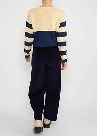 Corduroy Pants Jolly Marleen, blue sea you tonight, Trousers, Blue