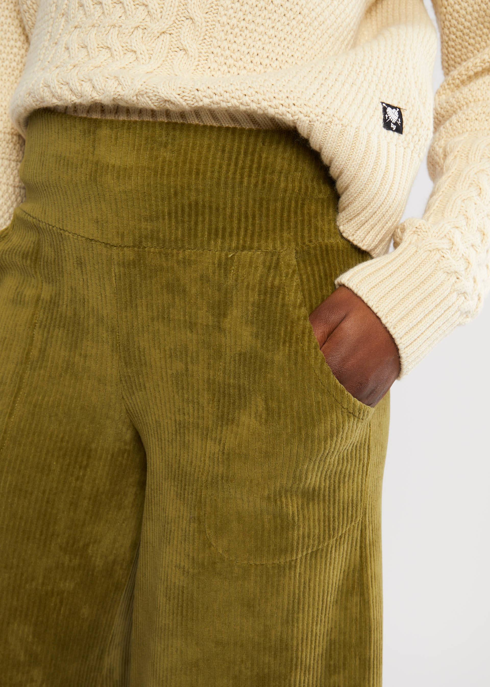 Cordhose Jolly Marleen, my green herbs garden, Hosen, Gr&uuml;n