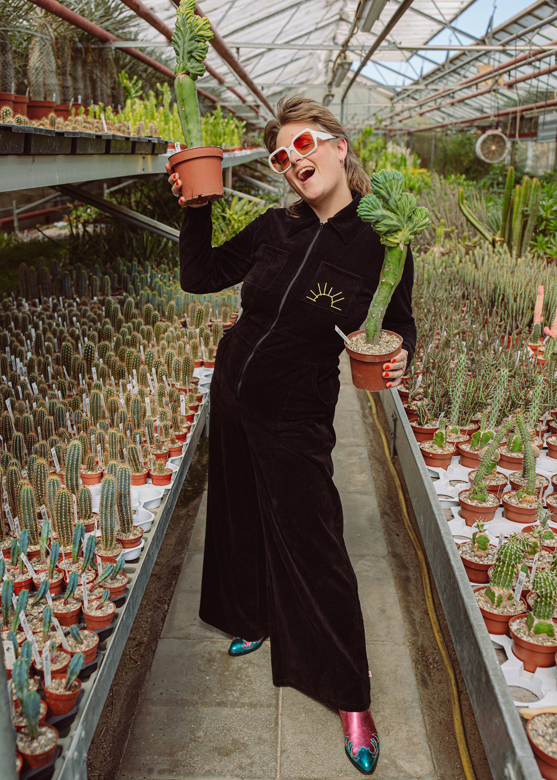 Jumpsuit Jolly Molly, schöne gefühle, schönes herz, Jumpsuits, Schwarz