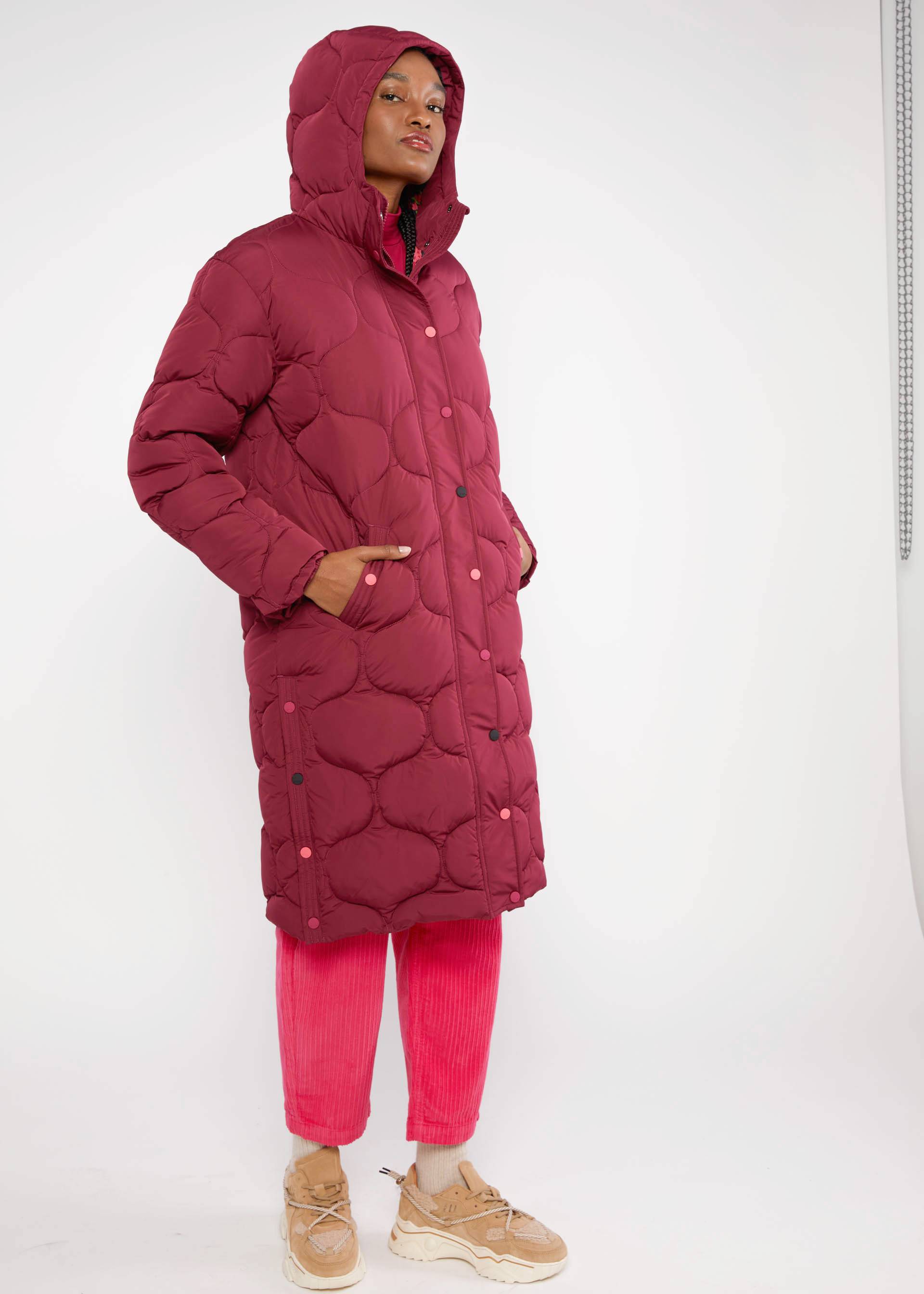 Wintermantel No Down  Mister, dance to the best bordeaux, Jacken & Mäntel, Rot