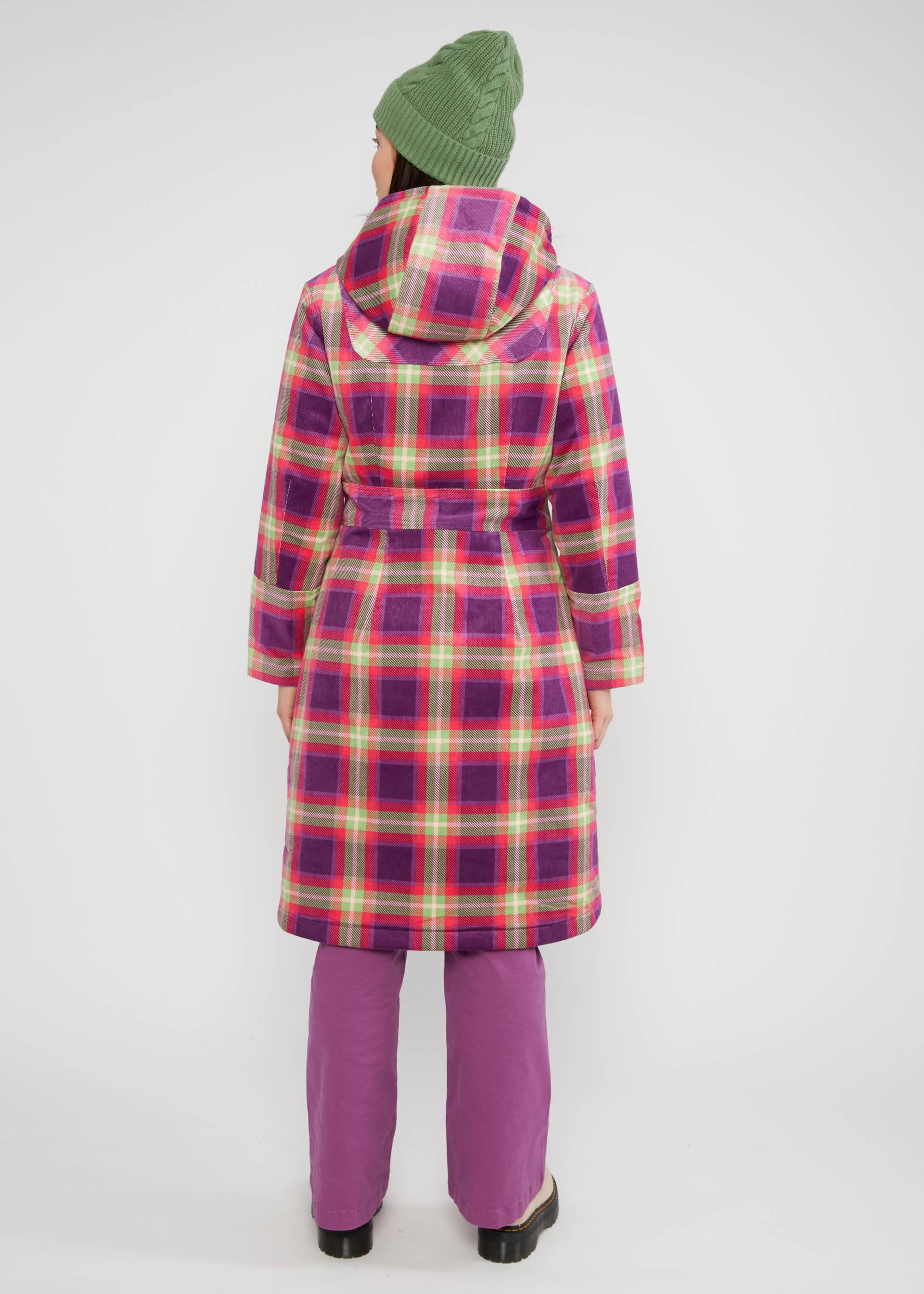 Wintermantel Sherwoods Fairest, check on me, Jacken & Mäntel, Lila