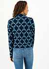 Knitted Jumper long turtle, frosty laurel, Knitted Jumpers & Cardigans, Blue