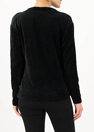 Pullover schmuse operator, black eyeshadow, Shirts, Schwarz