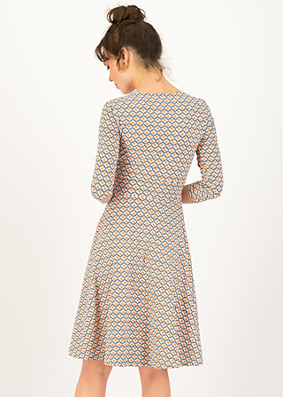 Sommerkleid hot knot  3/4 arm, peach penny, Kleider, Weiß