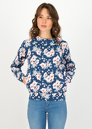 Sweatshirt how lovely, bhumi blossom , Sweatshirts & Hoodies, Blau