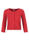 logo cardigan roundneck short, red anchor ahoi, Knitted Jumpers & Cardigans, Red