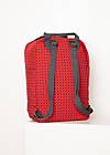 Rucksack wild weather lovepack, red stars, Accessoires, Rot